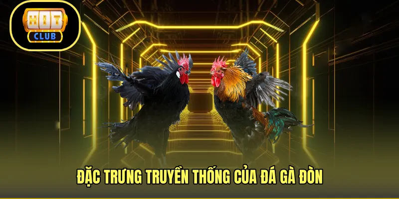Đặc trưng truyền thống của đá gà đòn